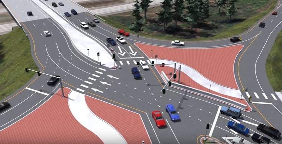 Diverging Diamond Intersections are a new trend at high-volume intersections nationally. Columbus city planning officials plan to convert the Buena Vista/I-185 interchange into a DDI.