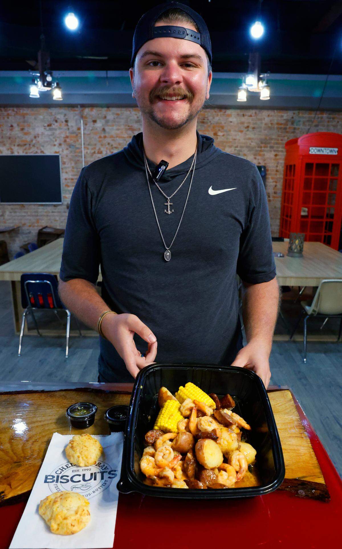 Ledger-Enquirer reporter Kelby Hutchison tried the Sailor’s Seafood Boil from a Red Lobster in Columbus on July 9, 2025, after seeing many videos about it on Instagram.