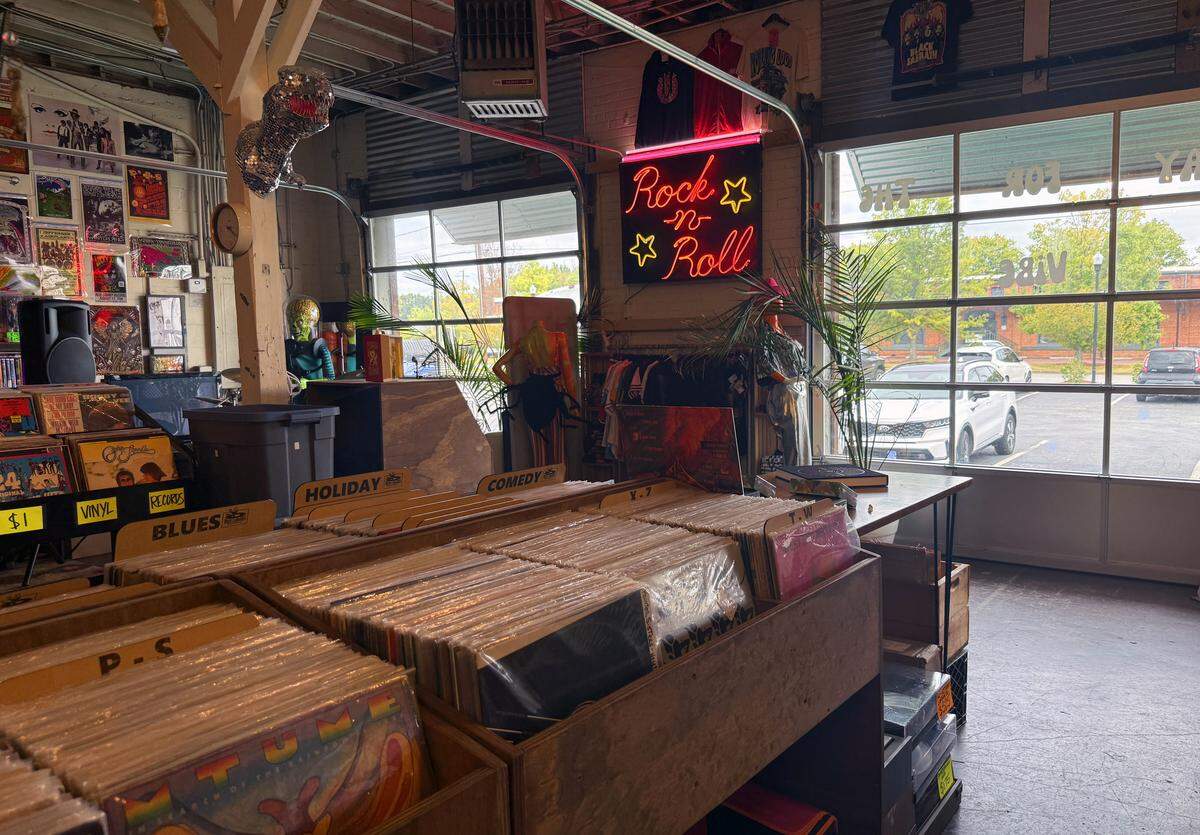 Blue Canary Records is now inside The Vibe on 6th, 1301 Sixth Ave., Suite A, in Columbus.