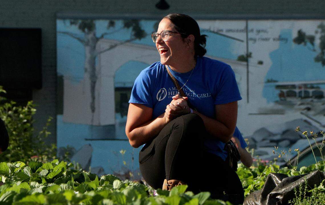 MercyMed of Columbus is hosting its first Plant Party on April 17, 2026, from 9 a.m. to 1 p.m., at MercyMed Farm, at the corner of 38th Street and Second Avenue in Columbus. The Plant Party will include local vendors with items for sale, plant giveaways, free hands-on workshops and a plant sale. A group from the Columbus chapter of American Heritage Girls volunteered at the farm Wednesday morning, picking produce, including strawberries.