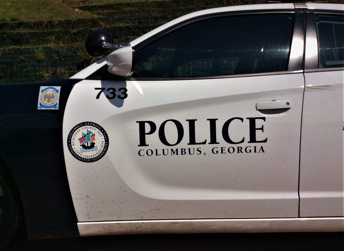 A Columbus police car.