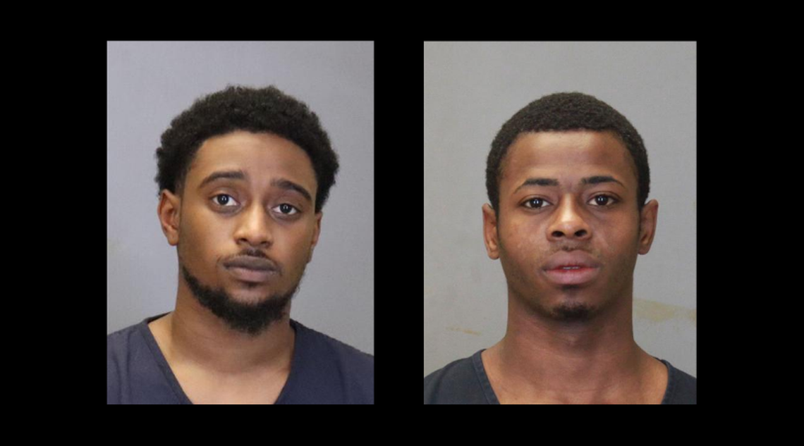 Cadirus L. Walker, left, and Darnel Lamar Piett