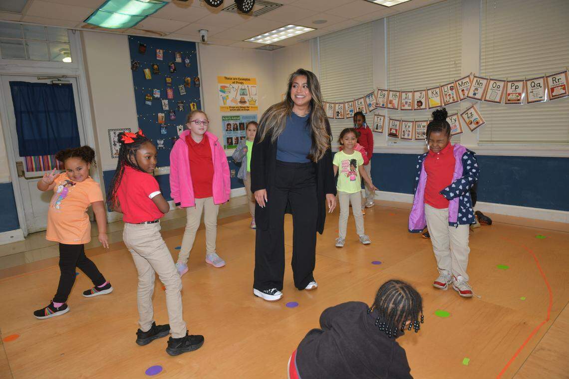 Amanda Zarate teaches theater at Wynnton Arts Academy in Columbus.