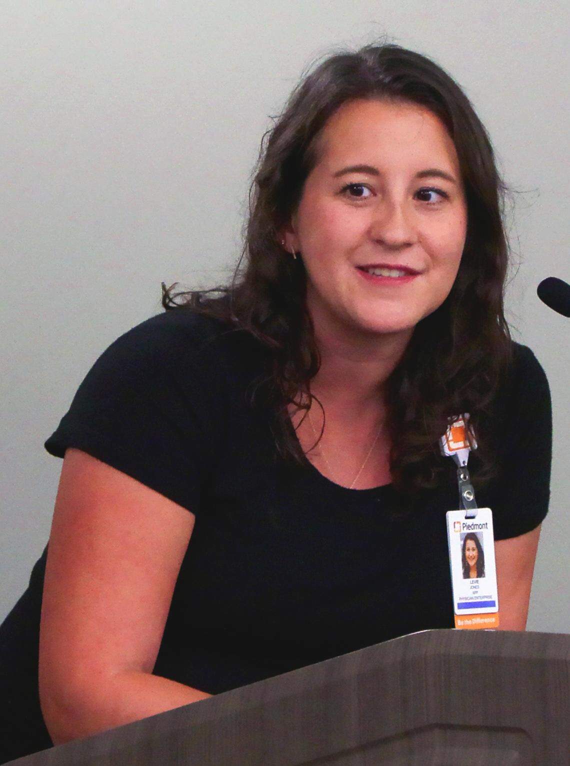 Levie Jones is a nurse practitioner with the trauma team at Piedmont Columbus Regional Midtown.