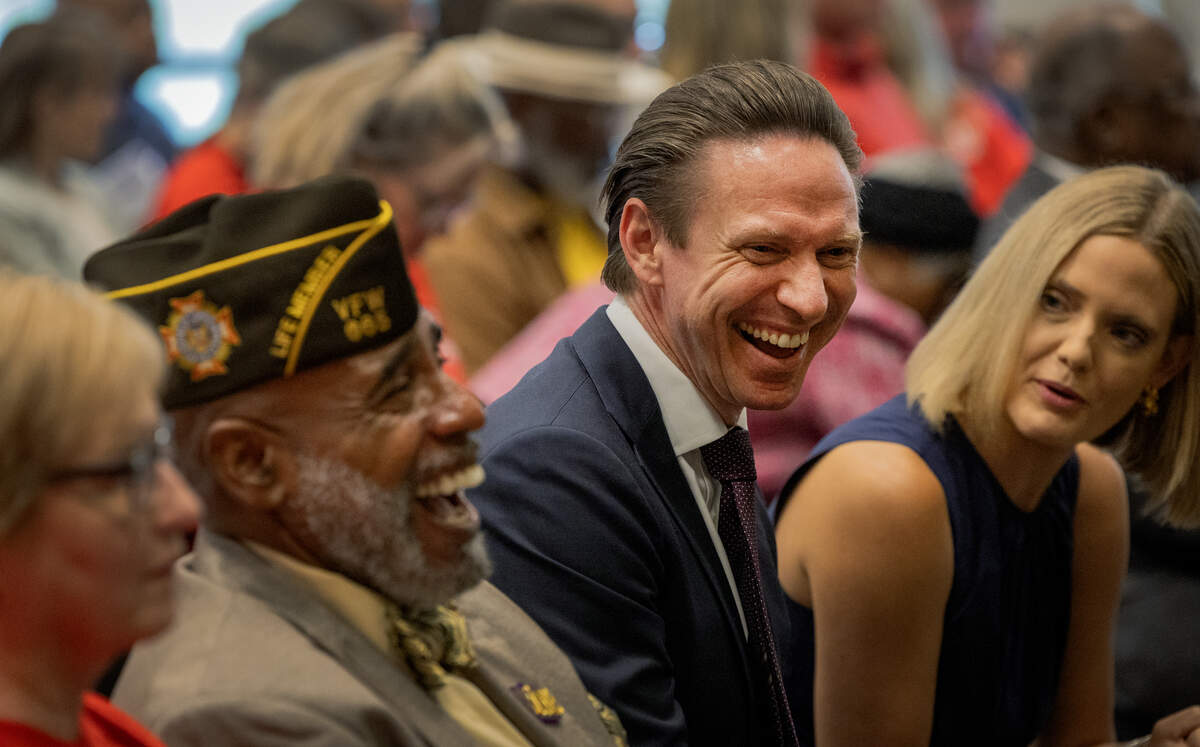 The Columbus Council approved by a 7-1 vote during its June 9, 2026, meeting the appointment of Tyson Begly, center, as the next city manager.