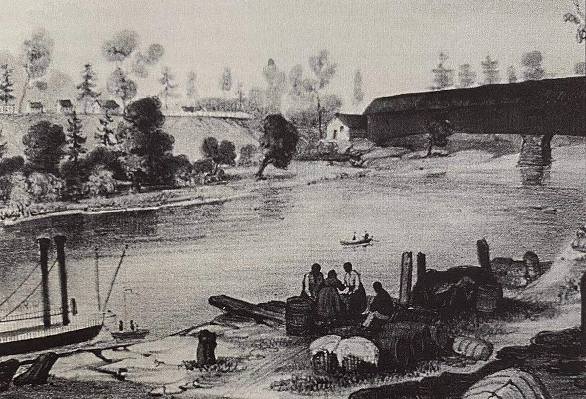 The banks of the Chattahoochee River are said to be haunted by the ghosts of discarded women and children.