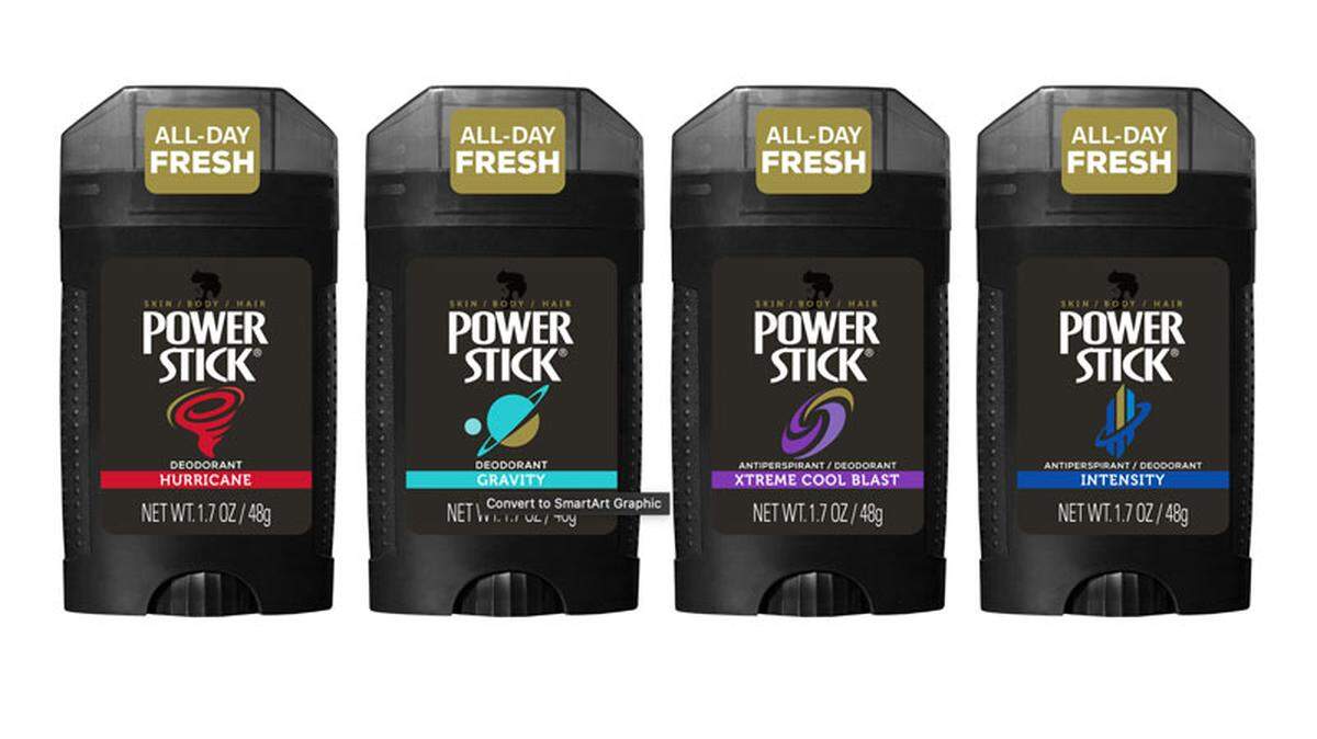 Several kinds of Powerstick Deodorants from A.P. Deauville manufacturer have been recalled.