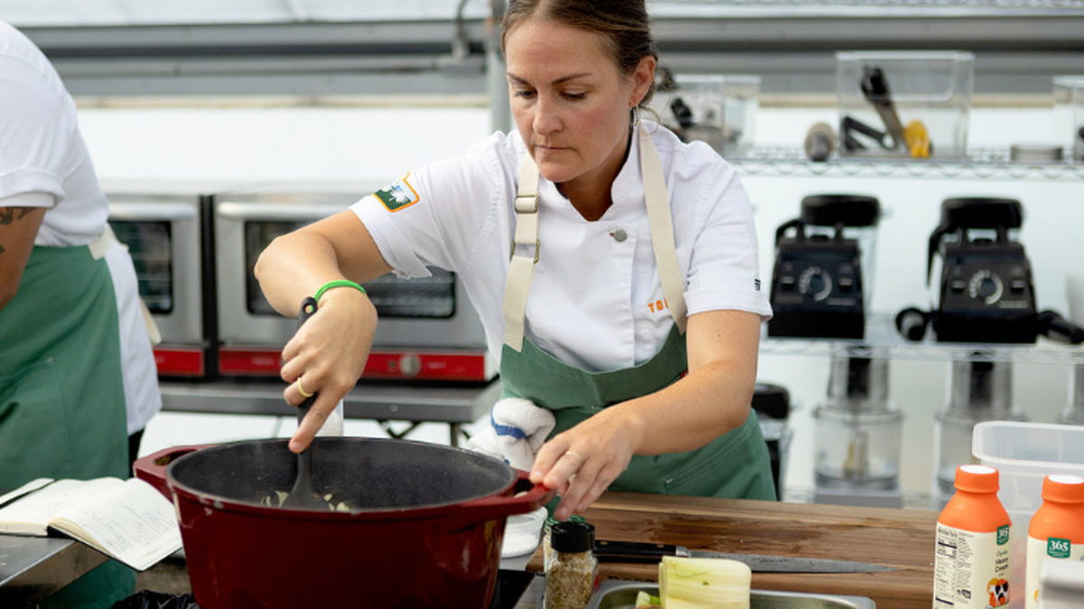Chef Jennifer Lee Jackson, Statham , Georgia, competes in season 23 of Top Chef