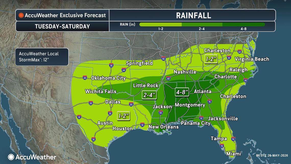 Flash floods may hit GA soon, but rain may help with drought. Here’s what weather to expect