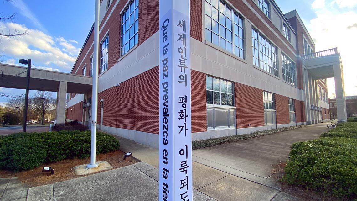 What’s a Peace Pole? And why was a new one erected in Columbus?