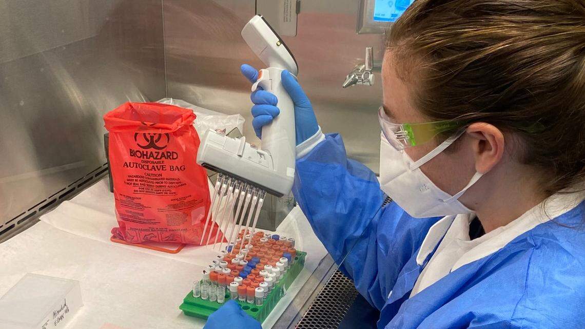She got COVID-19 in middle of job search. Now Columbus native helps fight virus in lab