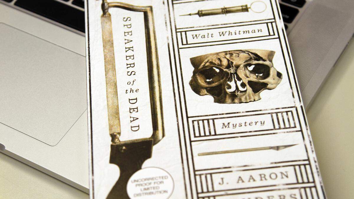 Plume will publish J. Aaron Sanders' "Speakers of the Dead" in March and has contracted the author for two further mystery novels featuring American poet Walt Whitman.
