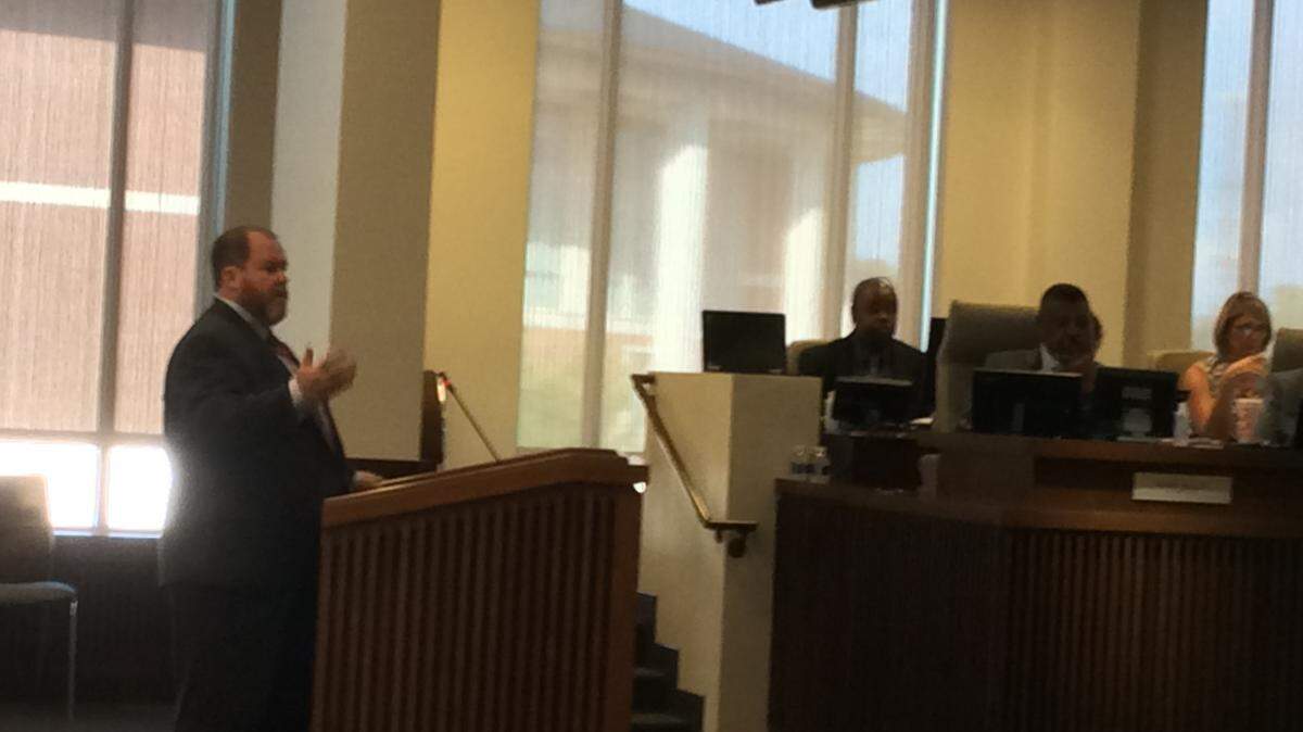 Seth Brown, Crime Prevention director for the Columbus Consolidated Government
