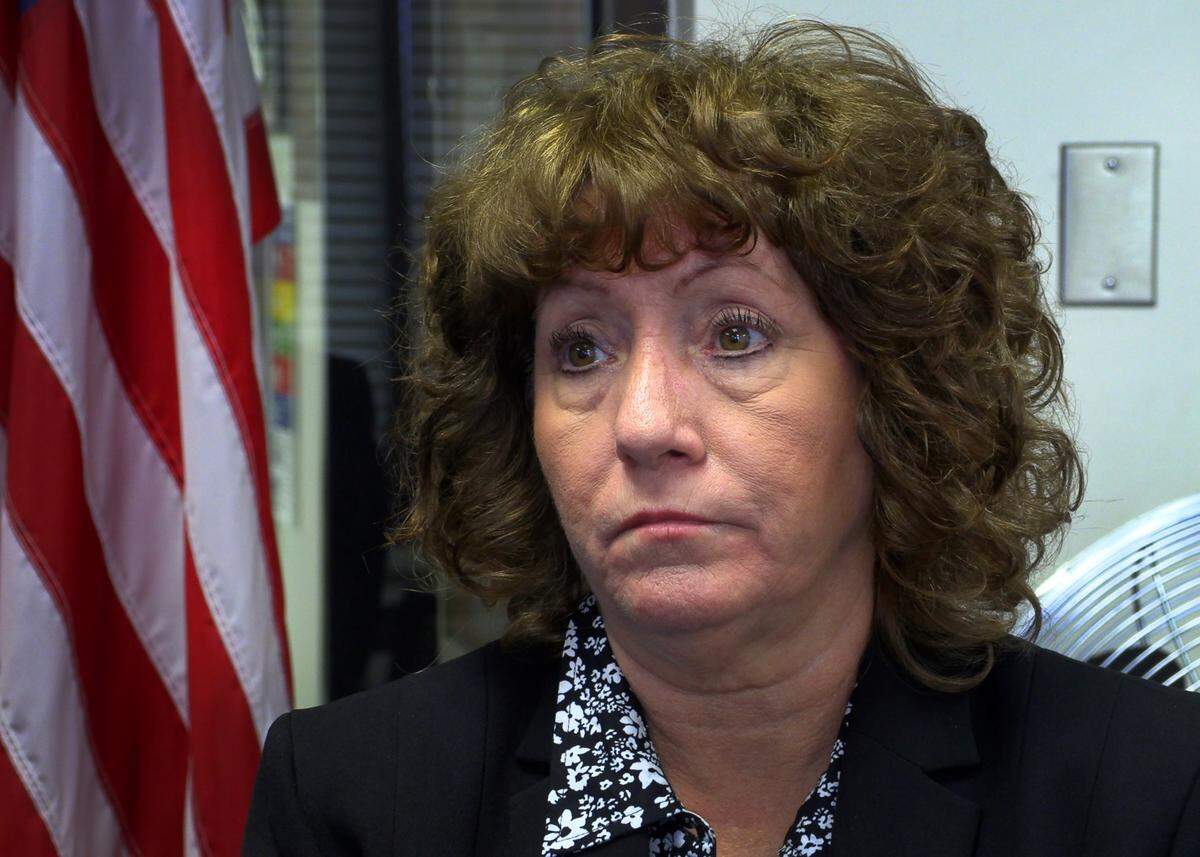 Victoria Novak, prosecutor in the Hagan Everett Fredette case, answers questions Friday morning.
