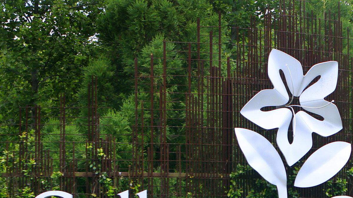 Visitors to Callaway Gardens enter the gardens from the entrance on Georgia Hwy 18.