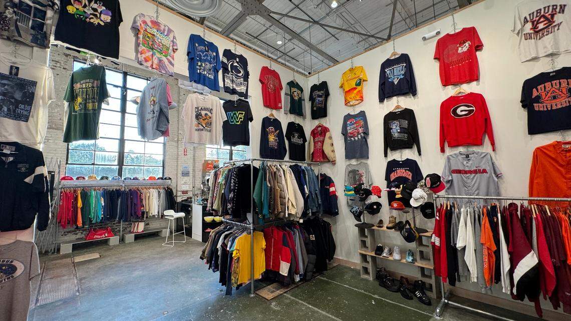 Columbus-based vintage clothing store Silver Hanger expands its size in the mixed-use development Highside Market.