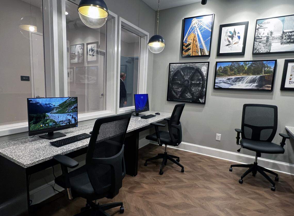 Miles Crossing Senior Residences, 450 Fifth Ave. in Columbus, hosted a ribbon-cutting ceremony April 23, 2026, to celebrate opening. The new mixed-income apartment community is for people ages 55 and older.