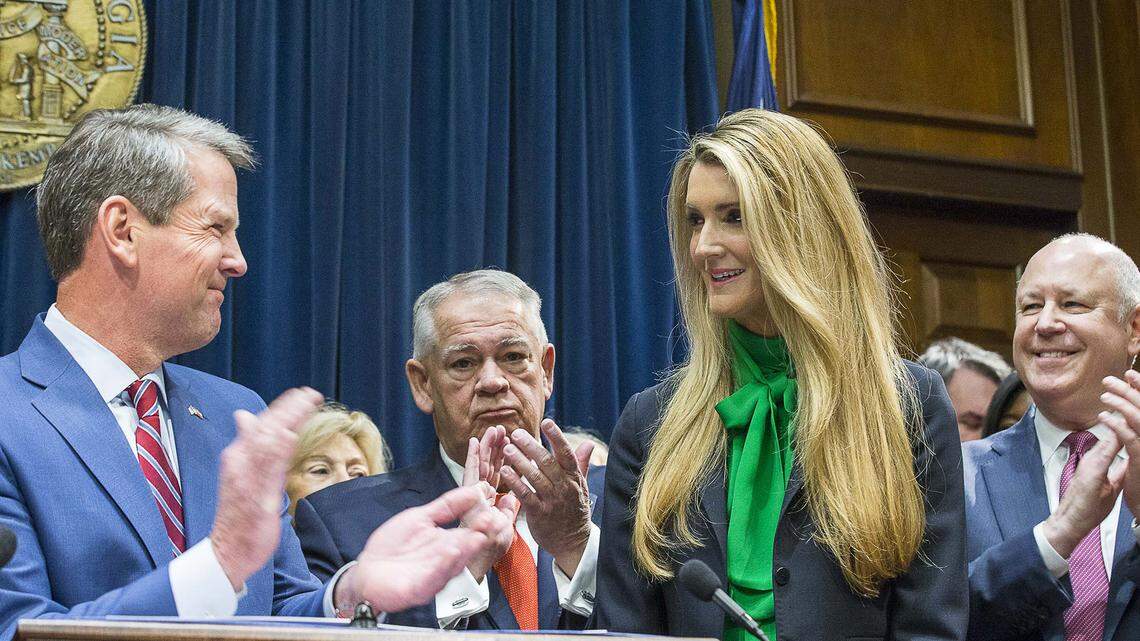Sen. Kelly Loeffler, appointed to economic task force, praises Trump, Kemp’s response to COVID-19