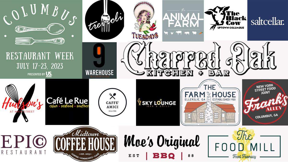 These are some of the local restaurants scheduled to participate in this year’s Columbus Restaurant Week.