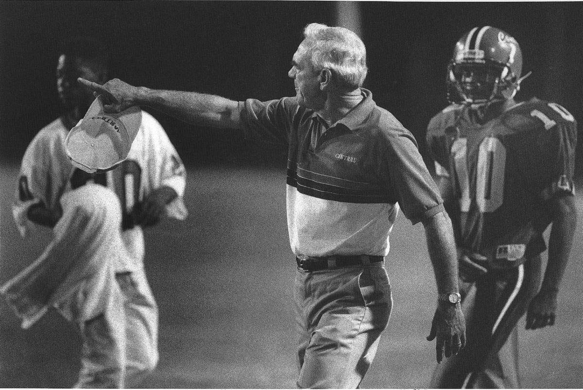 Central High School coach Wayne Trawick.