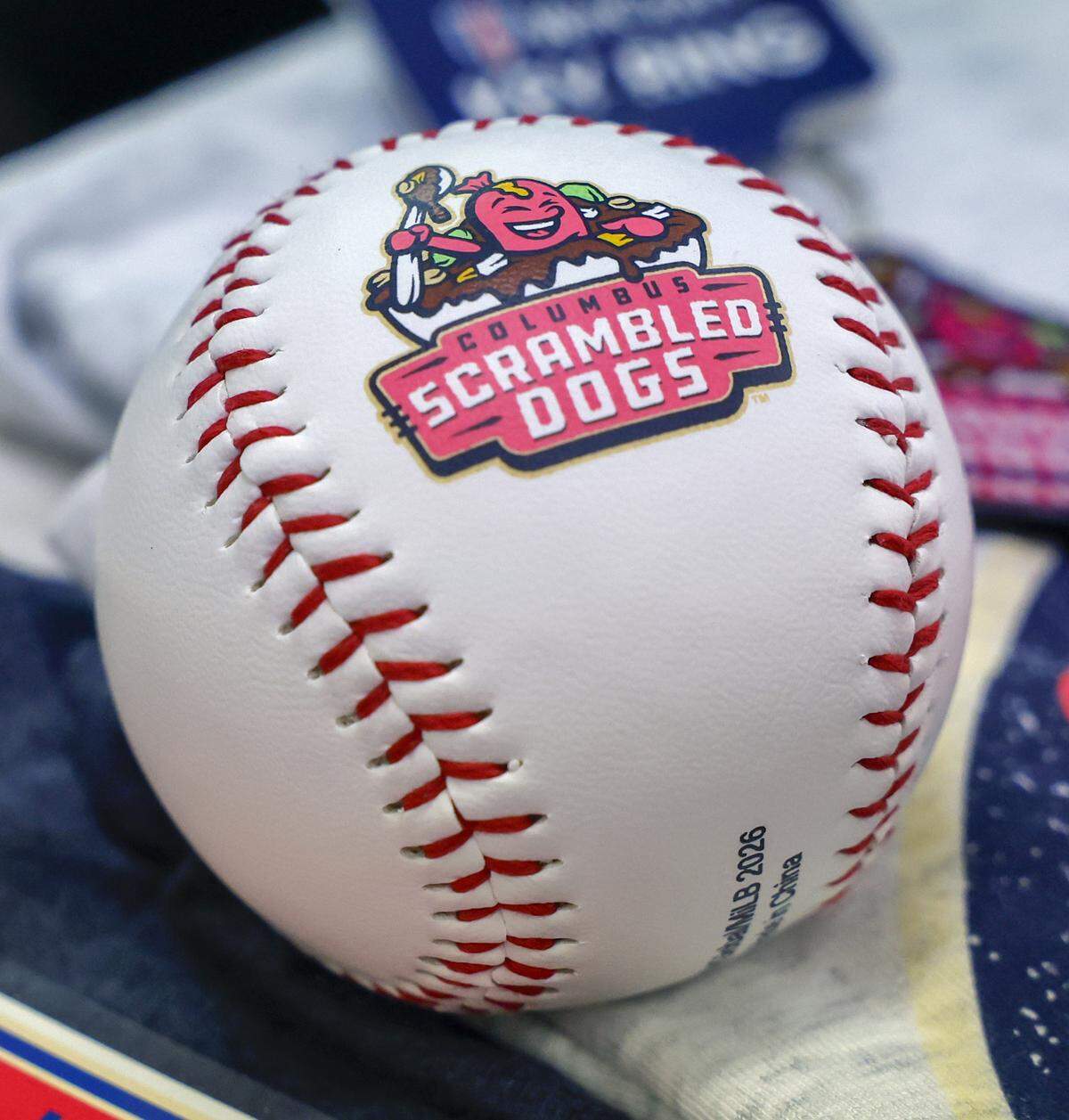 The Columbus Clingstones hosted a news conference April 9, 2026, at Dinglewood Pharmacy in Columbus, announcing “Scrambled Dogs” will be one of the team’s alternate identities.