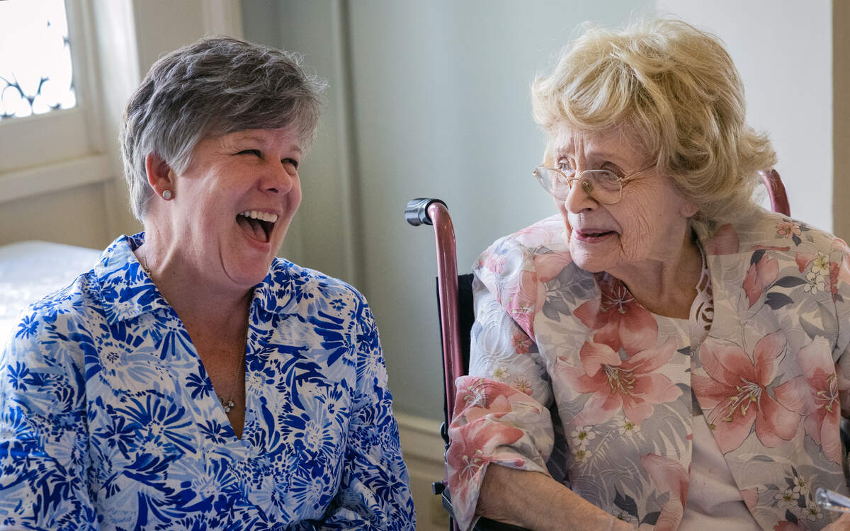 Friends and family gathered June 9, 2026, at the Wynn House in Columbus to celebrate Lucile Lambert’s 100th birthday. Dianne Ross, Lambert’s granddaughter, left, said she had been planning this surprise since Lambert turned 99. Lambert worked for Central Georgia Railroad and Pound Construction in Columbus. She is the widow of former city manager Frank Lambert, who served in the role between 1971 and 1986.