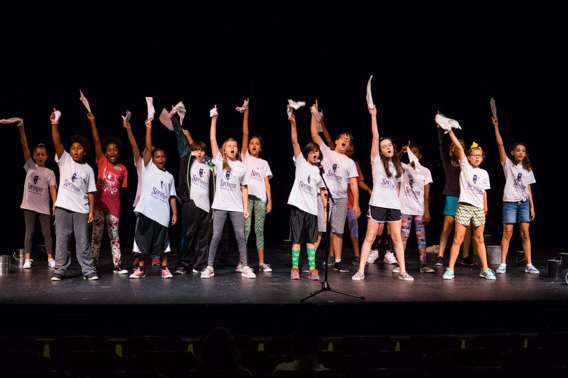 The Springer Theatre Academy teaches children life skills through stage skills.