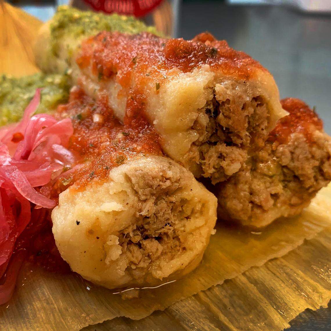 It’s Tamale Time offers a Tuesday special featuring three pork tamales for $5.