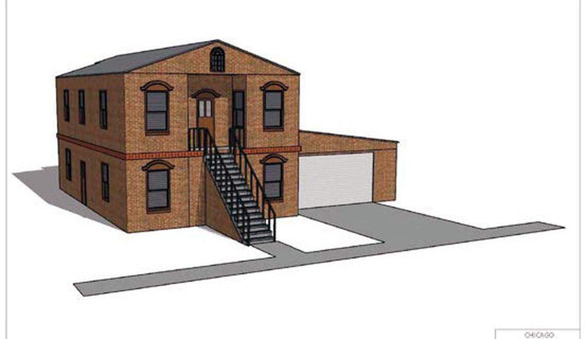 This is one view of the “Chicago Style Training Device.” The image is part of a U.S. Department of Homeland Security, Ft. Benning, Georgia OFTP Training Devices Statement of Work document dated June 25, 2019