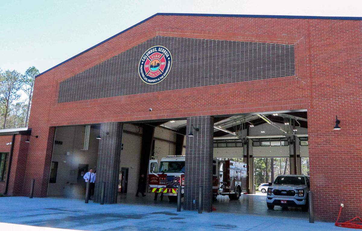 Columbus Fire and EMS hosted a ceremony March 17, 2026, to celebrate the opening of its new Fire Station 5, at 6600 Lynch Road in Midland.. The nearly $5 million it took to build the station was funded through the Special Purpose Local Sales Tax.