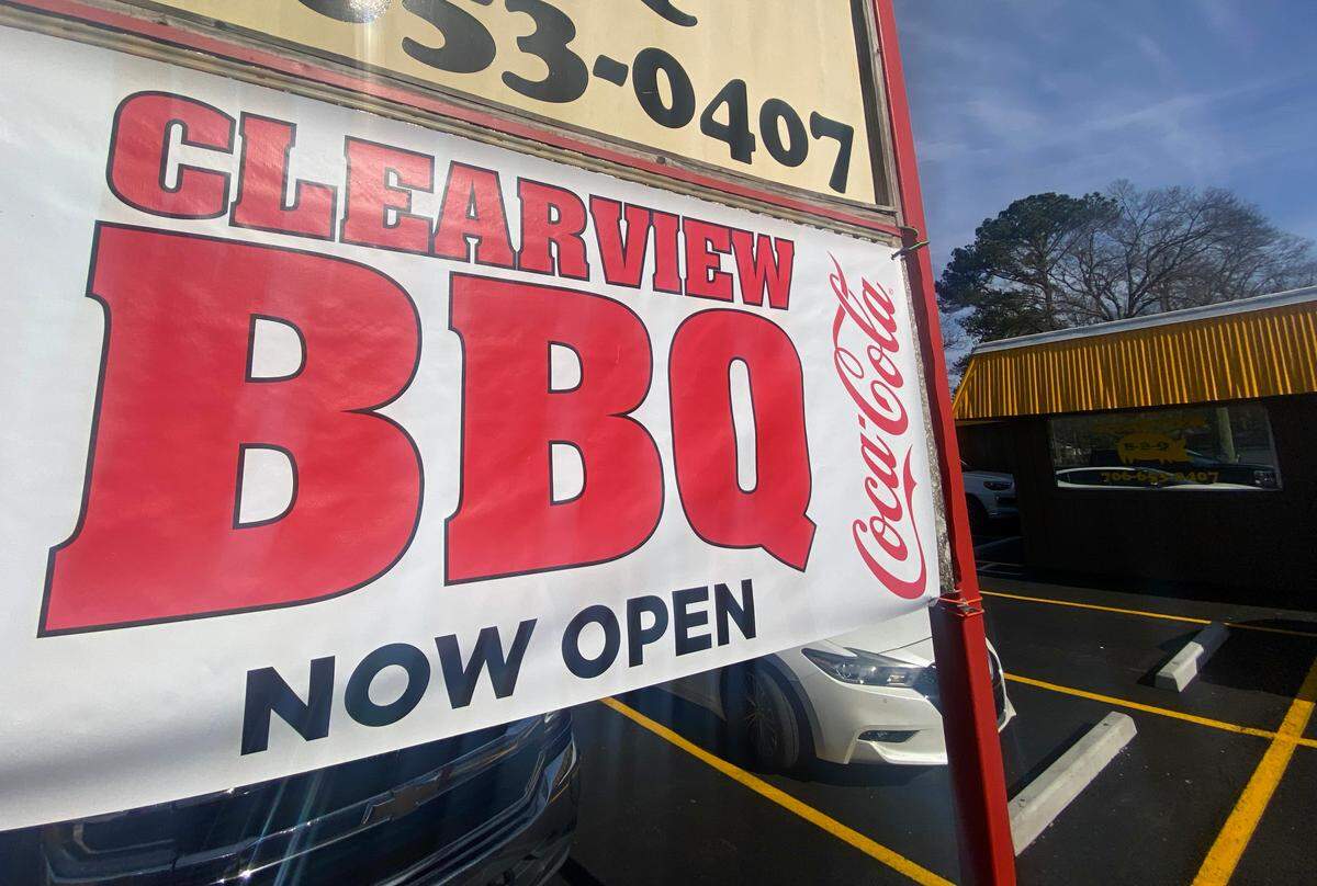 Clearview BBQ in Columbus, Georgia has reopened. 01/14/2024