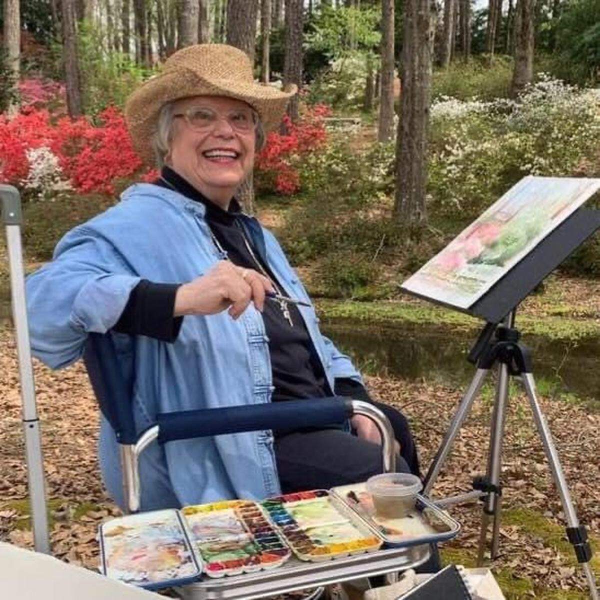 Columbus artist Geri Davis was a renowned watercolorist and art educator.