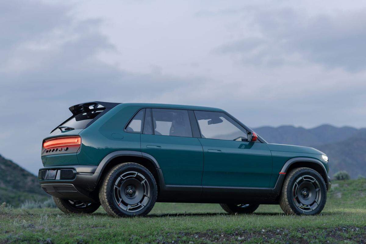 Rivian R3X crossover in March 2024.