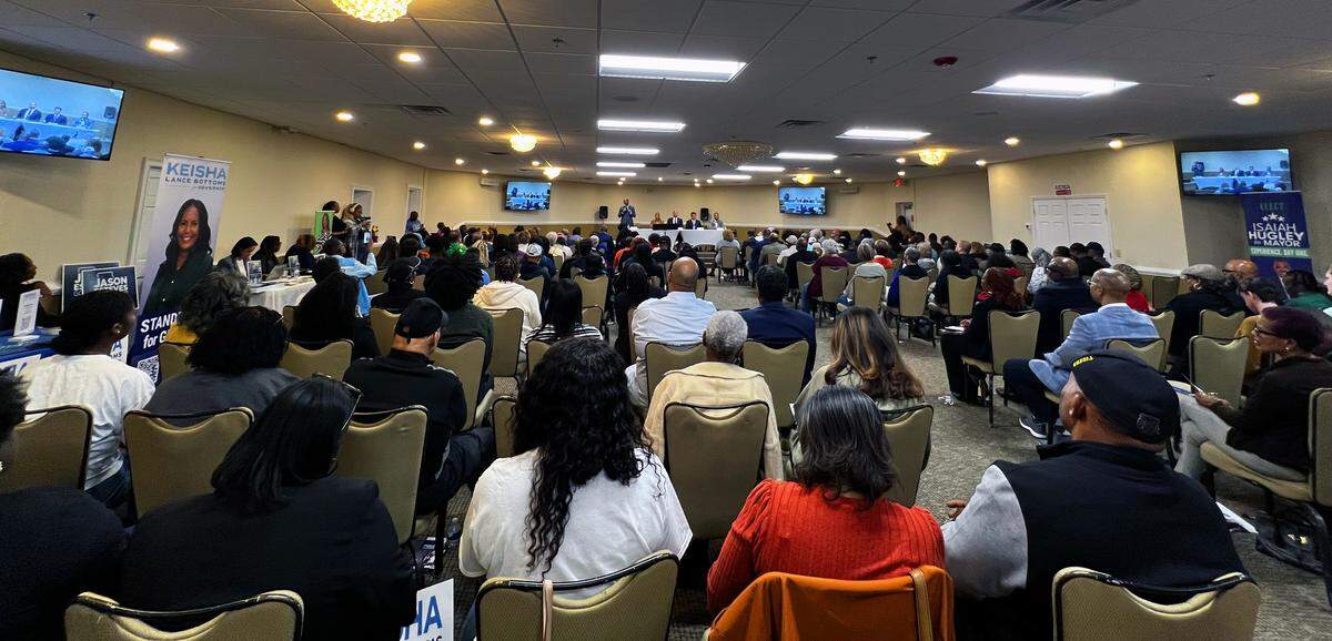 The Saving Democracy Forum in Columbus, featuring Democratic gubernatorial candidates in Georgia, offered local residents an opportunity to learn more about the candidates March 12, 2026, at the Page-Doleman Complex, 800 Eighth Street