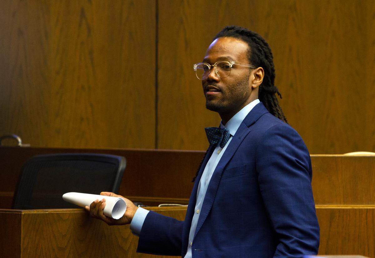 Defense attorney William Kendrick represents Dennis ‘Landon’ Thompson.