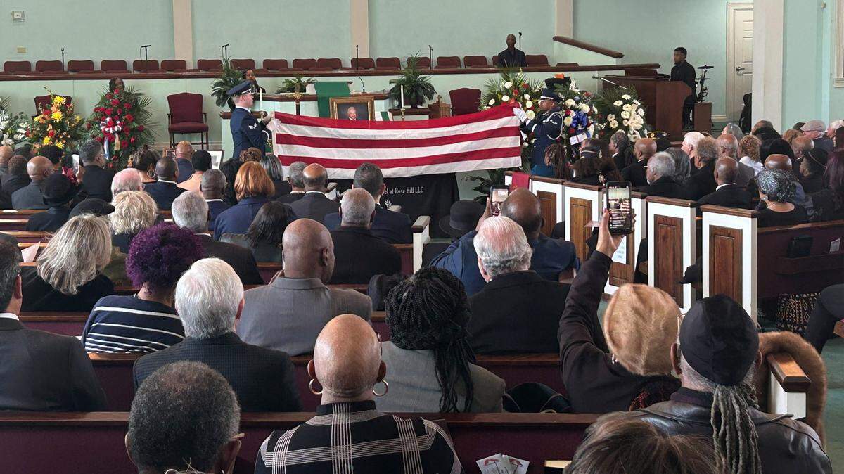 A funeral service for Judge John Allen was held Feb. 21, 2025 at St. Marys Road United Methodist Church, 3993 St. Marys Road, in Columbus, Georgia. 02/21/2025
