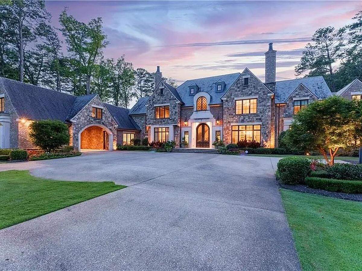 This million dollar home is in one of the most prestigious neighborhoods in Atlanta