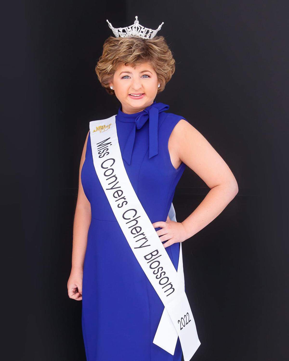 Kelsey Norris is competing as Miss Conyers Cherry Blossom at the 2022 Miss Georgia Scholarship Competition at RiverCenter for the Performing Arts in Columbus, Georgia.