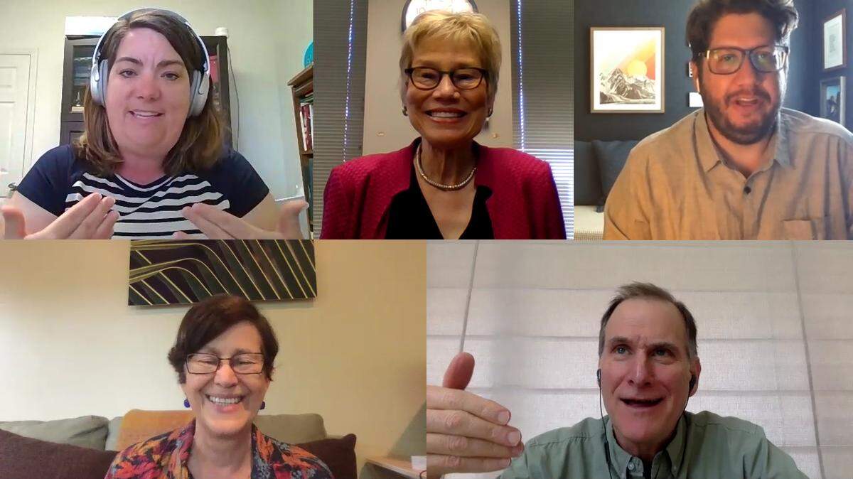 McClatchy spoke to five data and public health experts recently about the state of the coronavirus pandemic in Georgia: (L-R) Dr. Amber Schmidtke, Dr. Kathleen Toomey, TJ Muhelman, Dr. Melanie Thompson and Dr. Harry J. Heiman.
