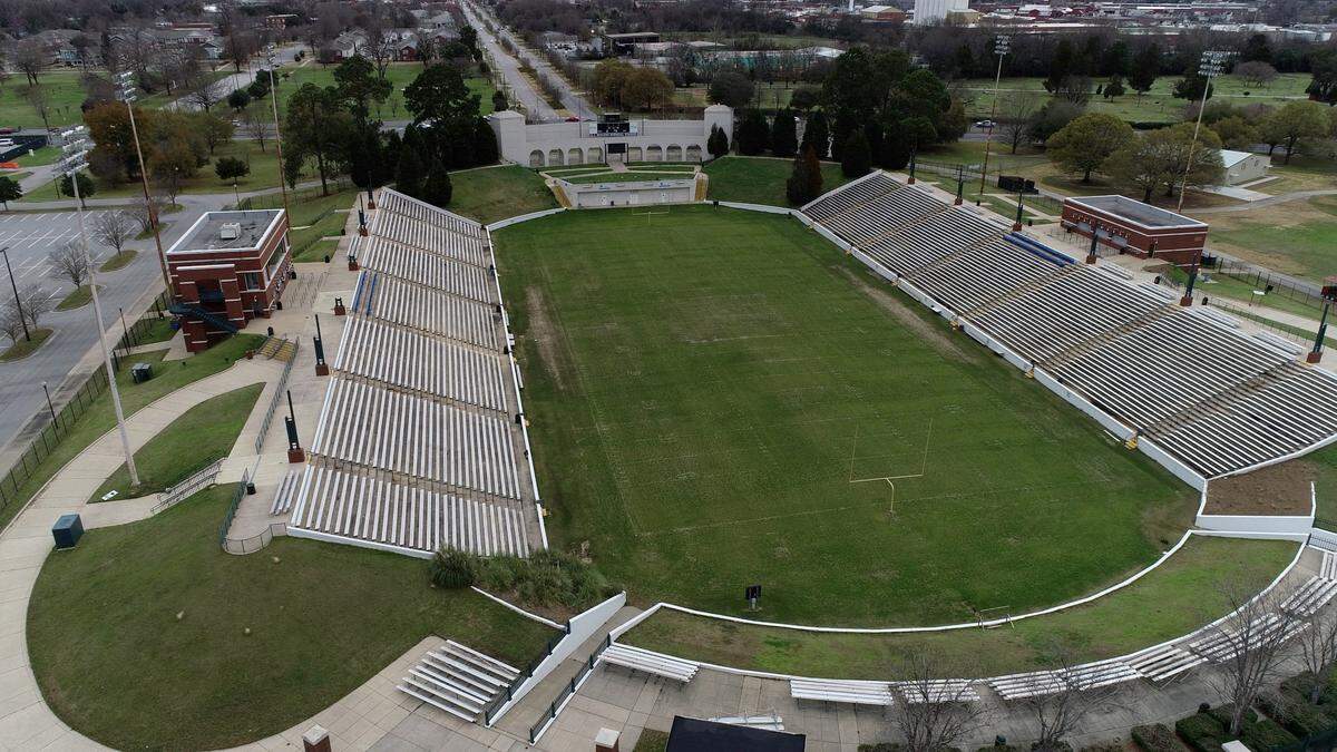 A.J. McClung Memorial Stadium in Columbus, Georgia. 03/01/2021