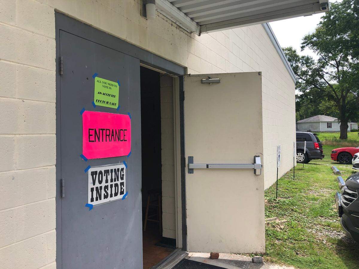 Only three residents were in line to vote at the precinct on 2801 West Britt David Road when it opened its doors at 7 a.m., June 9, 2020.