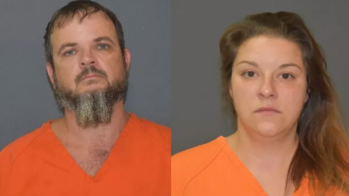 Louisiana police say Thomas Wininger and girlfriend Desirae Tomcanin abused a 15-year-old boy with shock collars, whips and handcuffs as punishment. The boy, Wininger's son, escaped to safety when he got uncuffed for a bathroom break.