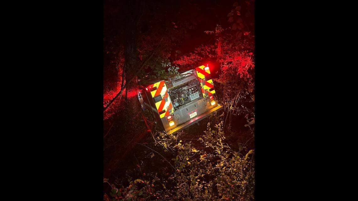 An Alabama man is being held without bond after he managed to steal and crash three vehicles in one night, including an ambulance and a fire truck, according to the Limestone County Sheriff’s Office.