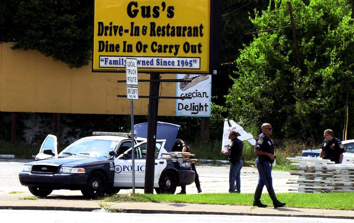 For a second day area residents rallied in Columbus to protest the death of George Floyd, the black man killed May 25 by a white Minneapolis police officer. About 50 demonstrators gathered Monday at the Walmart on Victory Drive, one day after about 200 people chanting “I can’t breathe” and “Black Lives Matter” marched through downtown Columbus, where some later were arrested for blocking traffic Sunday afternoon.