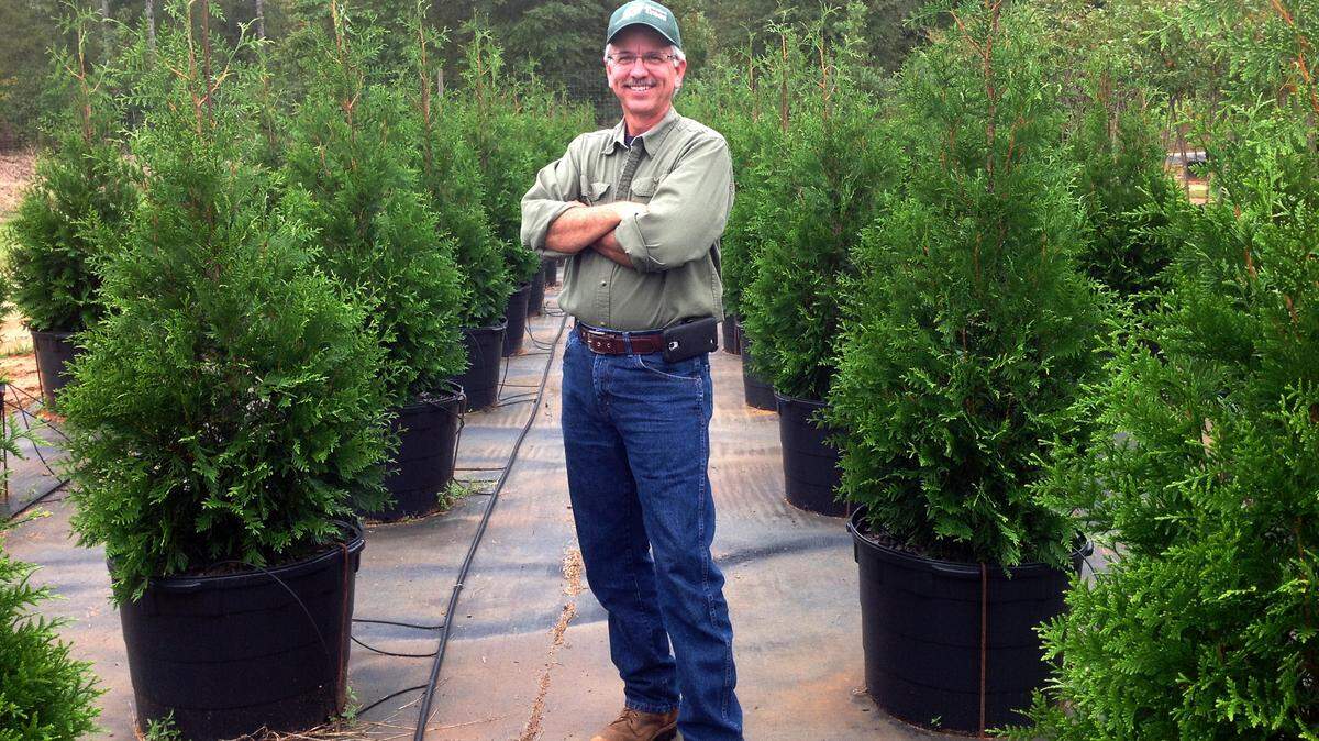 Paul Chappell, a certified arborist and co-owner of Diversified Trees in Pine Mountain. Photo/Alva James-Johnson. 10/01/15