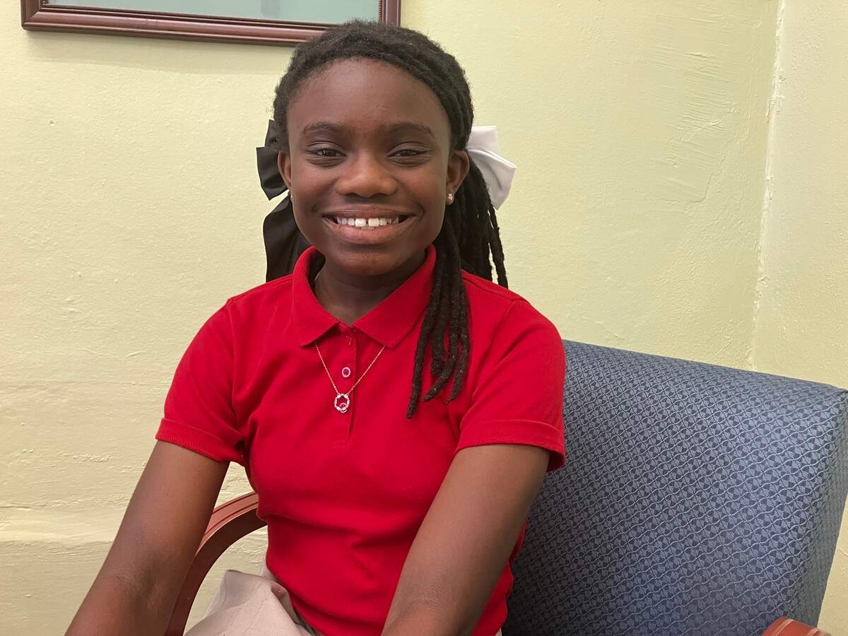 Araya Williams is a fifth-grader at Wynnton Arts Academy in Columbus.