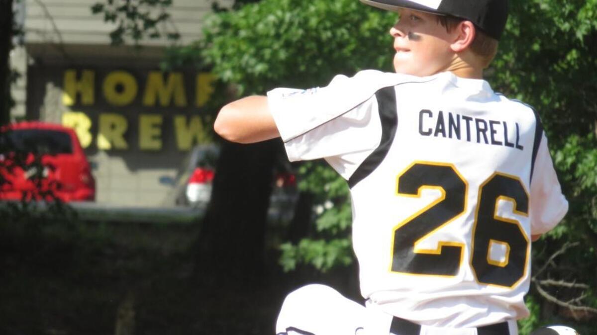 Harris County’s Fisher Cantrell started on the mound in a big victory for the team Wednesday.