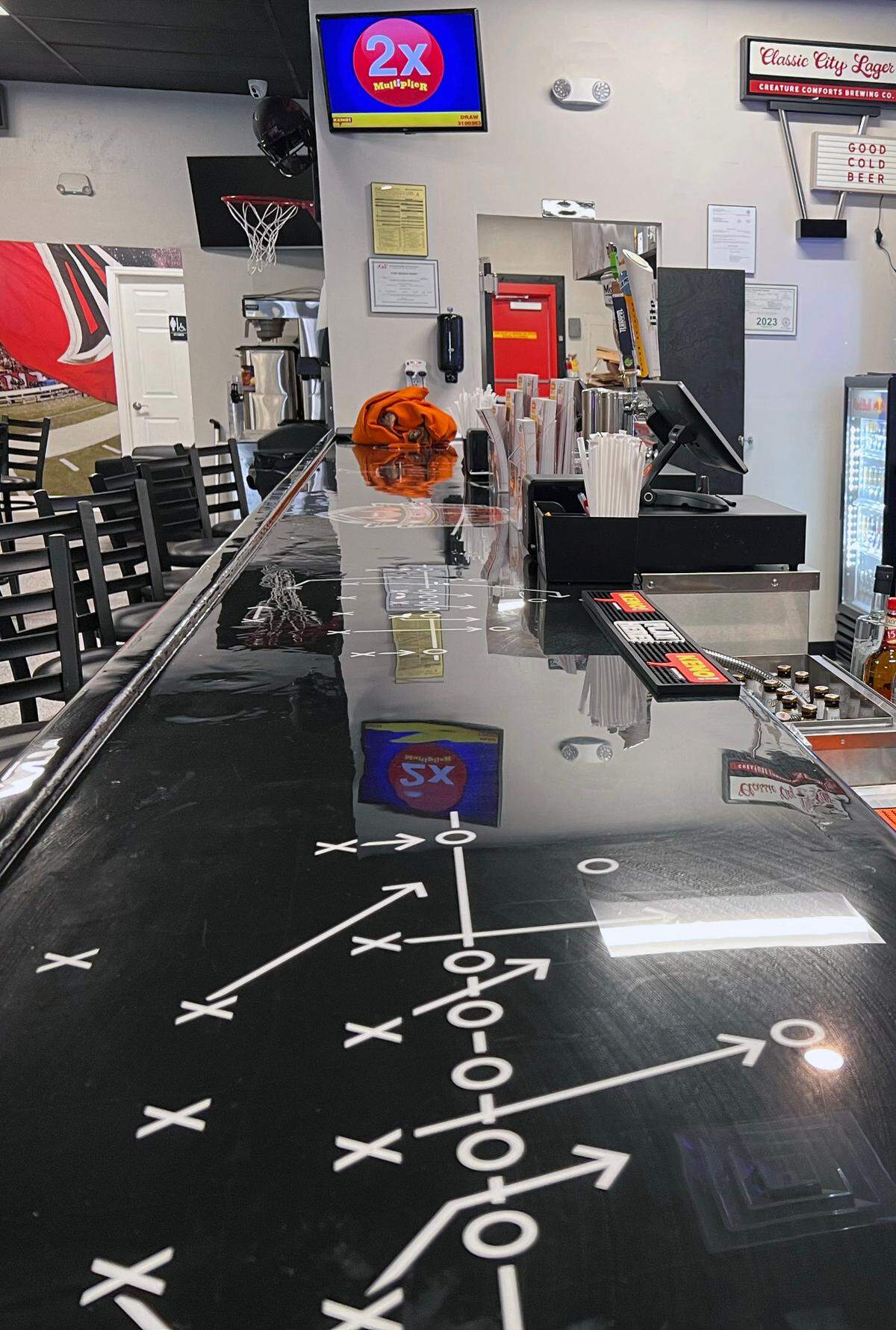 Pour Decisions Sports Bar is owned by Jason Martinez and will hold its grand opening Oct. 21.