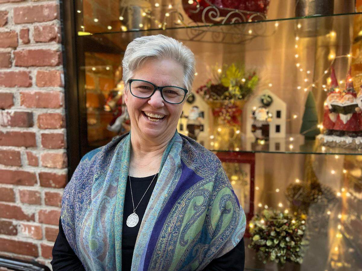 Debbie Anderson is a singer and music director for both Temple Israel and St. Thomas Episcopal Church in Columbus.