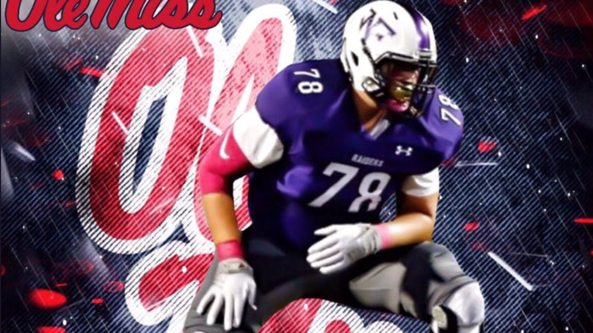 Ole Miss adds its seventh offensive line commit -- and second of Friday -- in three-star Jeremy James